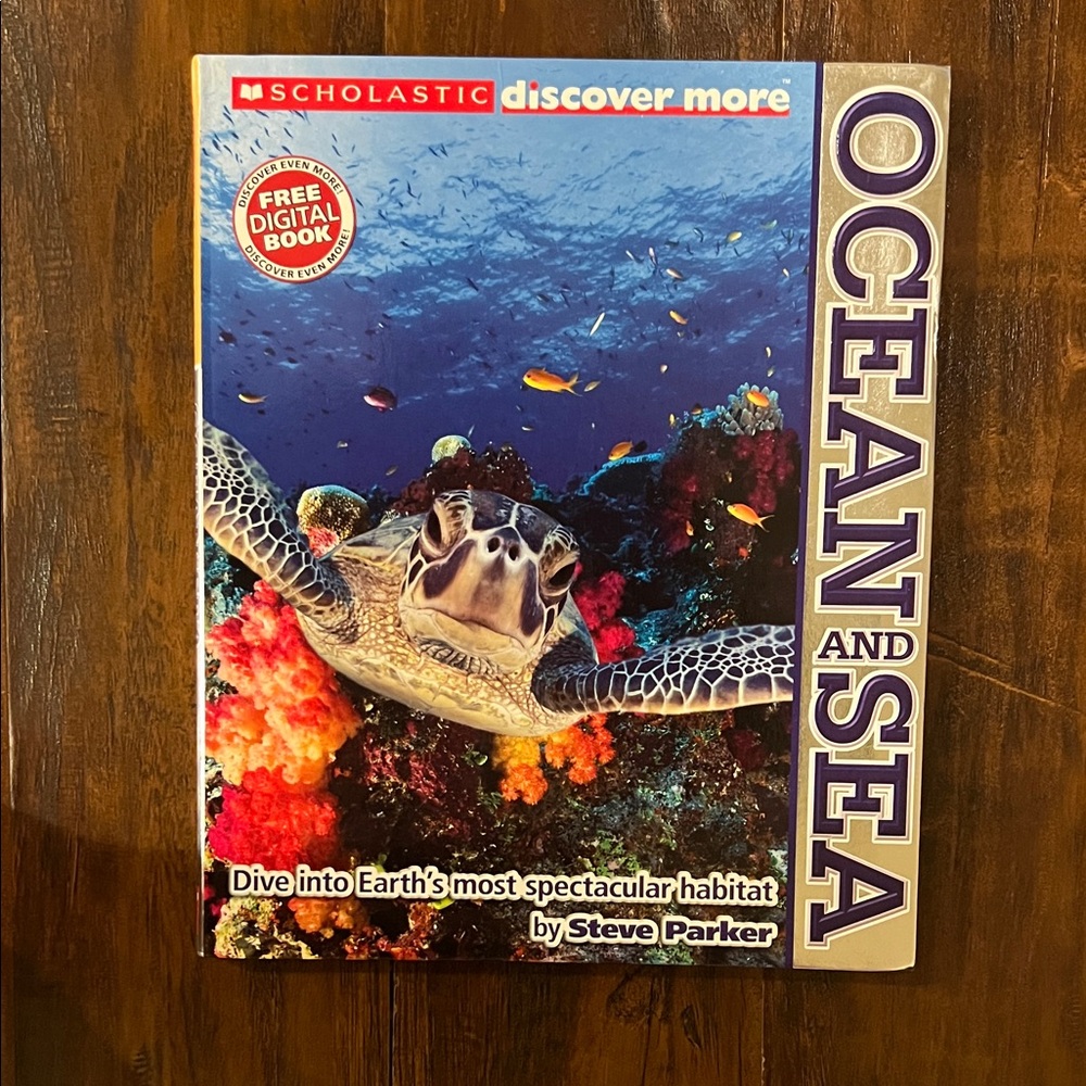 5/$10 Kids Picture Book | Scholastic Ocean and Sea - Vibrant Marine Exploration
